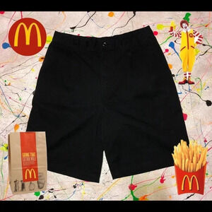 McDonald’s Employee Shorts (32x10) Black
